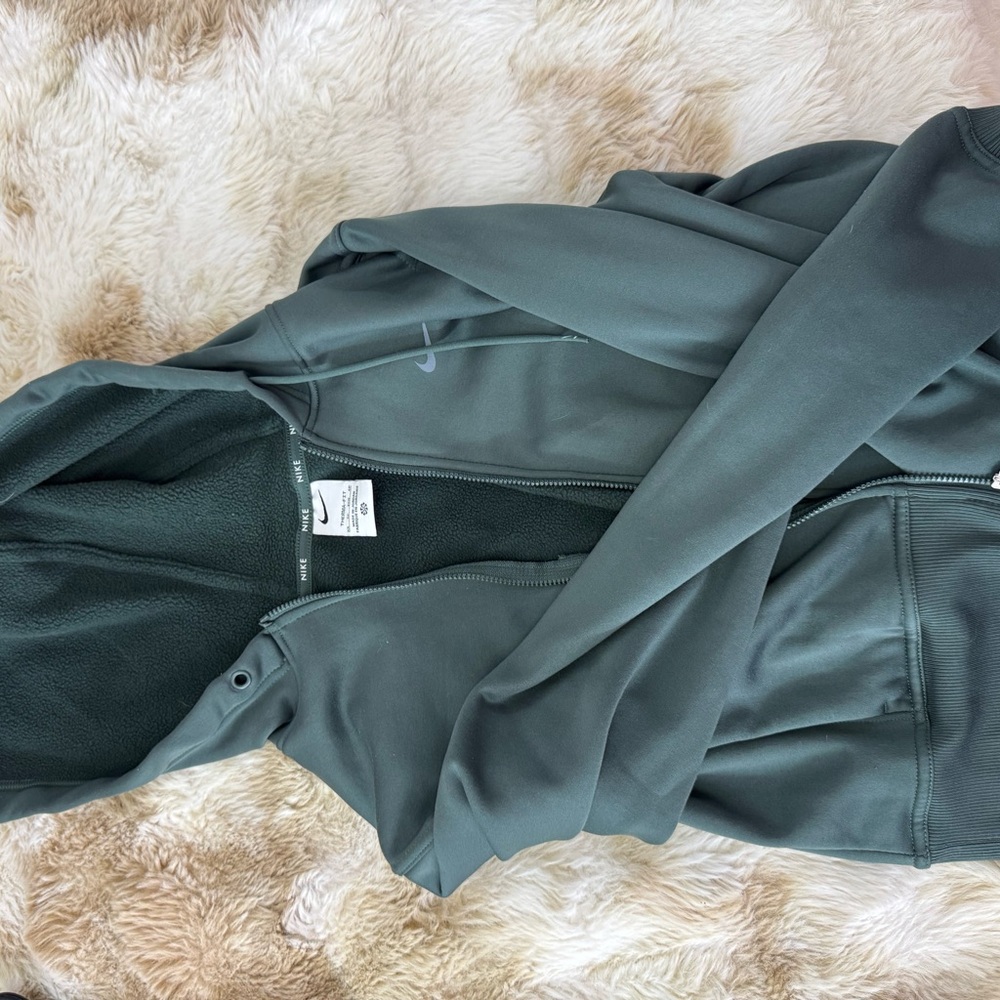 Nike Forest Green Full-Zip Hoodie
